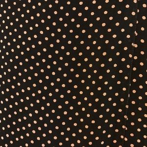 April Cornell Polka Dot Maxi Dress size small